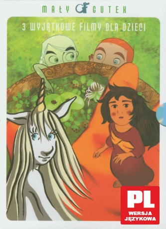 Mały Gutek: Mia i Migusie / Sekret Księgi z Kells / U Pakiet [3DVD]