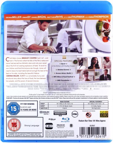Burnt (Ugotowany) [Blu-Ray]