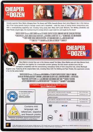 Cheaper by the Dozen / Cheaper by the Dozen 2 (Fałszywa dwunastka) [2DVD]