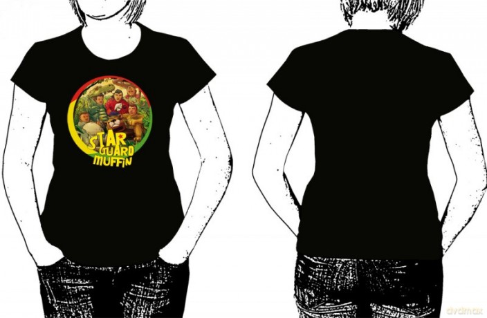 Star Guard Muffin: Szanuj, Black (XS) [T-Shirt]