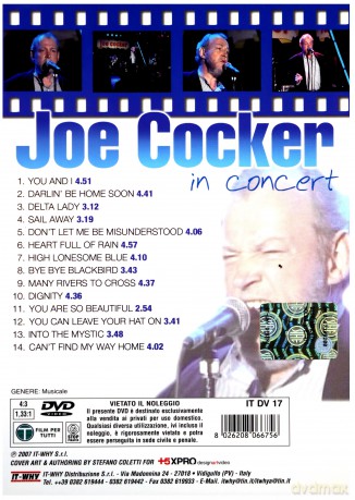 Cocker Joe-in Concert [DVD]