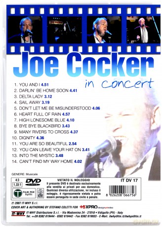 Cocker Joe-in Concert [DVD]