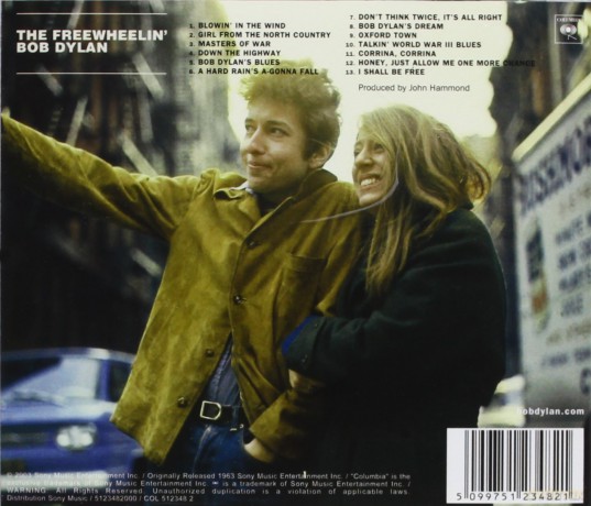 Bob Dylan: The Freewheelin' Bob Dylan [CD]