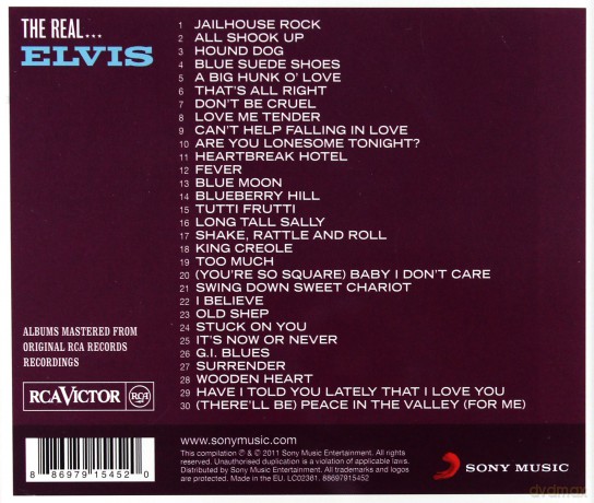 Elvis Presley: The Real... [CD]