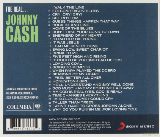 Johnny Cash: The Real... [CD]