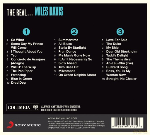 Miles Davis: The Real... (digipack) [3CD]