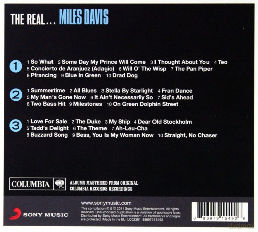 Miles Davis: The Real... (digipack) [3CD]