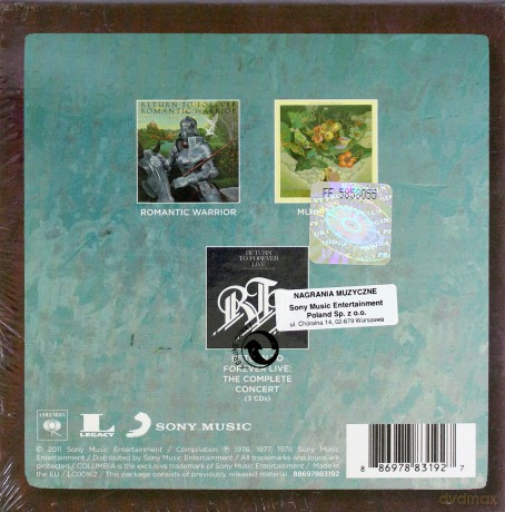 Return To Forever: The Complete Columbia Albums Collection [BOX] [5CD]