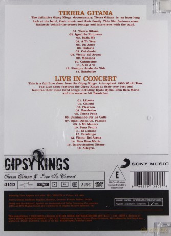 Gipsy Kings: Tierra Gitana & Live In Concert [DVD]