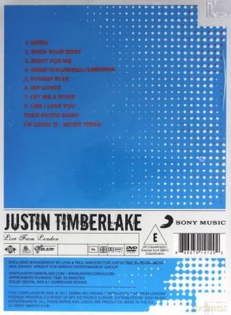 Justin Timberlake: Live From London [DVD]
