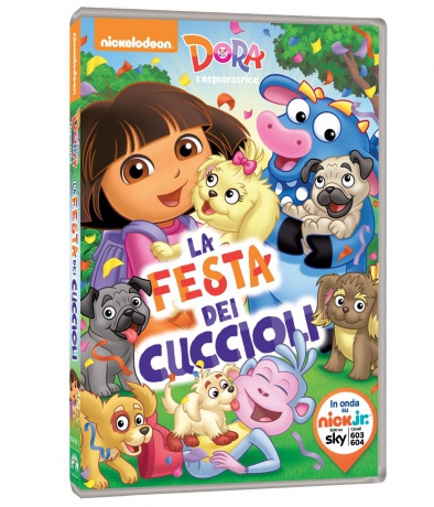 Dora L'Esploratrice - La Festa Dei Cuccioli [DVD]