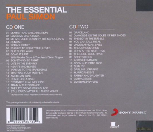 Paul Simon: The Essential Paul Simon [2CD]