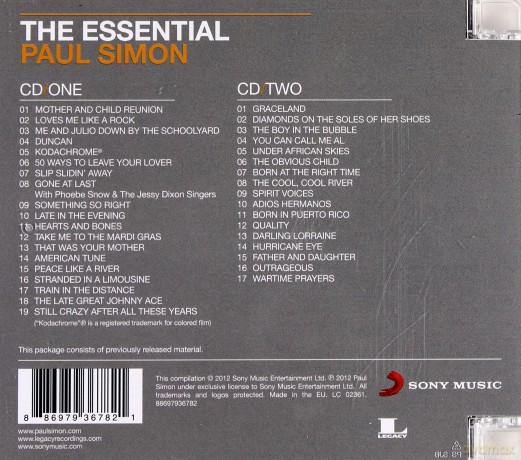 Paul Simon: The Essential Paul Simon [2CD]