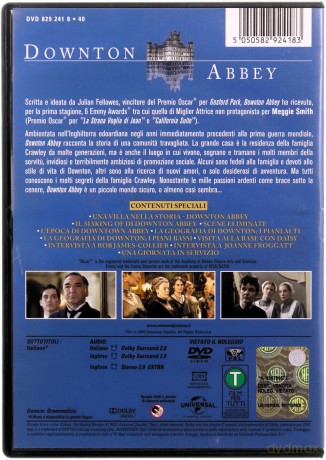 Downton Abbey - Season 01 [3DVD]