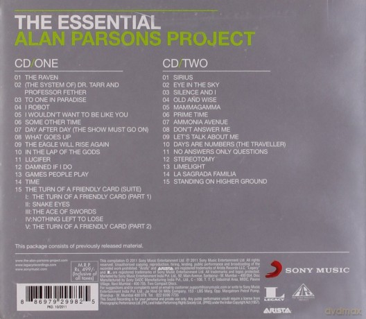 The Alan Parsons Project: The Essential The Alan Parsons Project [2CD]