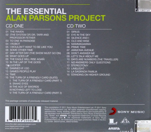 The Alan Parsons Project: The Essential The Alan Parsons Project [2CD]