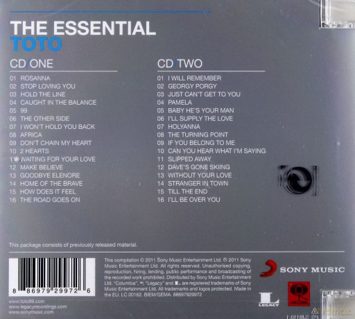 Toto: The Essential Toto [2CD]