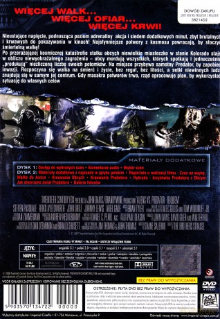 Obcy kontra Predator 2: Requiem wersja rozszerzona [2DVD]