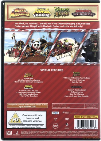 Dreamworks Holiday Favourites [DVD]