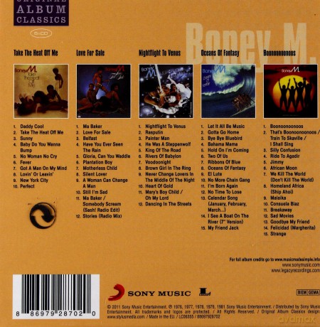 Boney M.: Original Album Classics [BOX] [5CD]