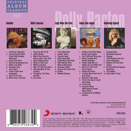 Dolly Parton: Original Album Classics [BOX] [5CD]