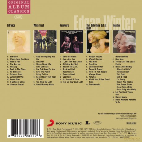 Edgar Winter: Original Album Classics [BOX] [5CD]