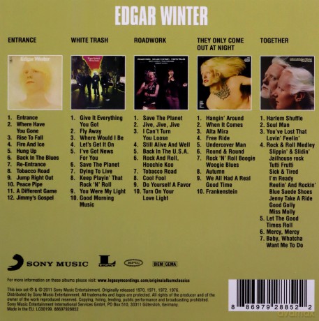 Edgar Winter: Original Album Classics [BOX] [5CD]