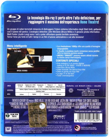 Szklana pułapka 4.0 [Blu-Ray]