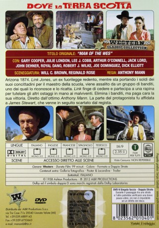 Man of the West (Człowiek z Zachodu) [DVD]