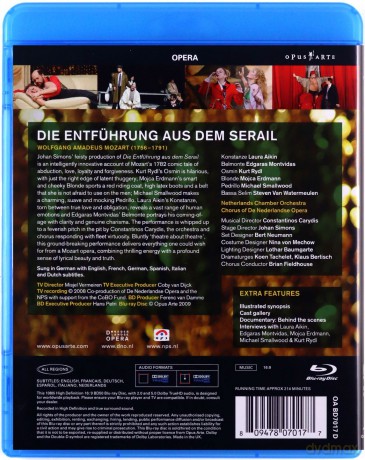 Mozart: Die Entfuhrung aus dem Serail [Blu-Ray]