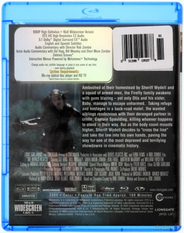The Devil's Rejects (Bękarty diabła) [Blu-Ray]