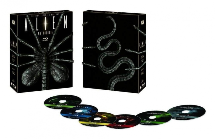 Alien Anthology : Alien / Aliens / Alien 3 / Alien La Resurection (Obcy - 8. pasażer Nostromo) [6xBlu-Ray]