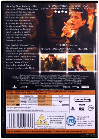 Amazing Grace (Głos wolności) [DVD]