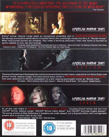 American Horror Story - Season 1-3 [Blu-Ray]