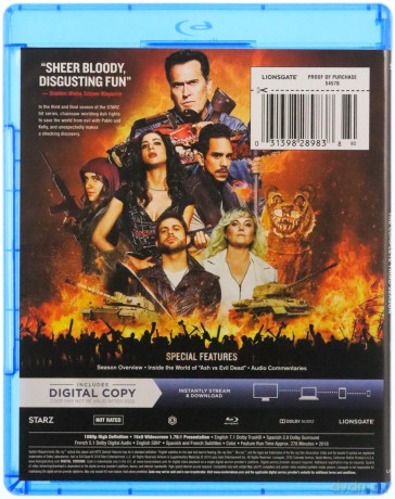 Ash vs Evil Dead Season 3 (Ash kontra martwe zło) [2xBlu-Ray]