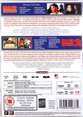 Big Momma's House / Big Momma's House 2 (Agent XXL 1-2) [2DVD]