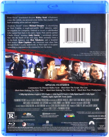 Black Rain (Czarny deszcz) [Blu-Ray]