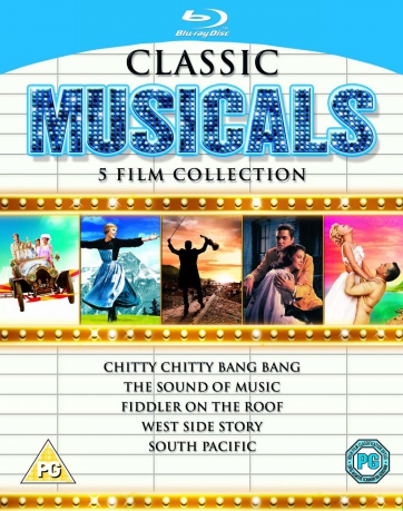 Classic Musicals - 5 Film Collection (Południowy Pacyfik) [Blu-Ray]