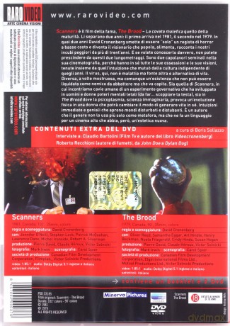 David Cronenberg - Scanners (Skanerzy) [2DVD]