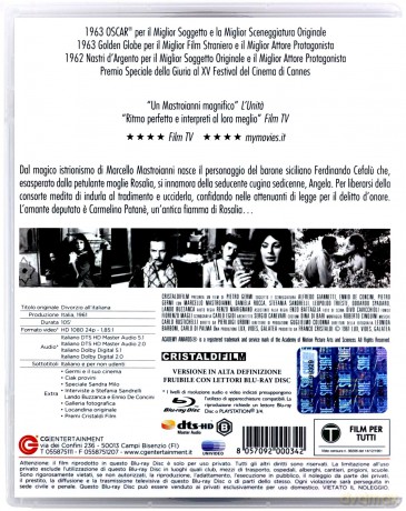 Divorce Italian Style (Rozwód po włosku) [Blu-Ray]