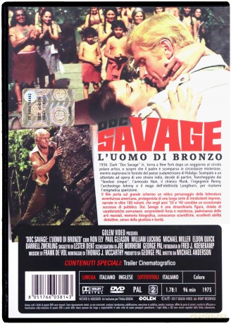 Doc Savage: The Man of Bronze (Doc Savage: Człowiek ze spiżu) [DVD]