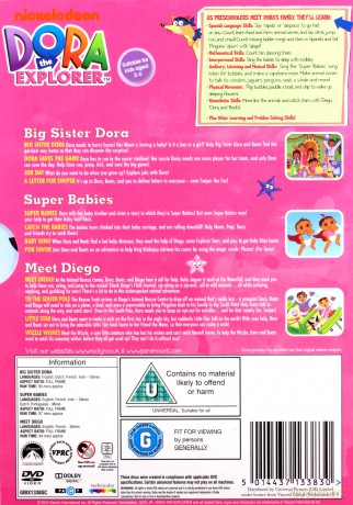 Dora the Explorer: Dora's Family [3DVD]