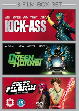 Green Hornet / Kick Ass / Scott Pilgrim vs the World [3DVD]