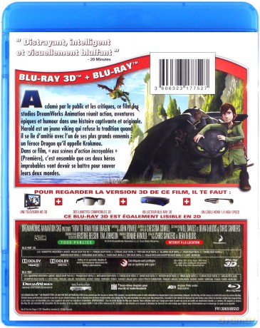 How to Train Your Dragon (Jak wytresować smoka) [Blu-Ray 3D]+[Blu-Ray]