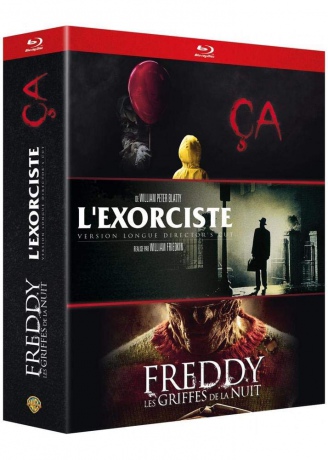 It / The Exorcist / A Nightmare on Elm Street (To / Egzorcysta / Koszmar z ulicy Wiązów) [Blu-Ray]