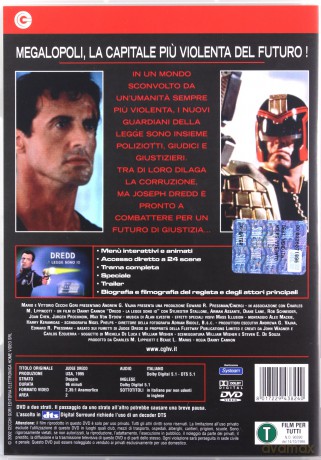 Judge Dredd (Sędzia Dredd) [DVD]