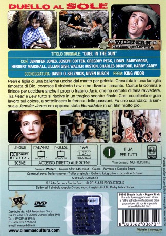King Vidor's Duel in the Sun (Pojedynek w słońcu) [DVD]