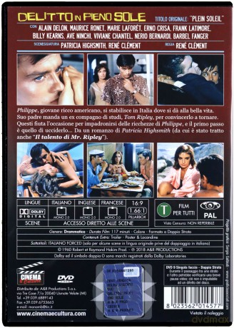 Purple Noon (W pełnym słońcu) [DVD]