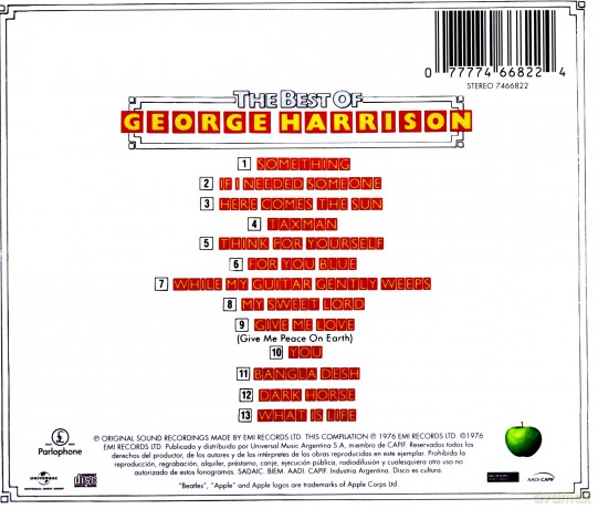 George Harrison: Best Of... [CD]