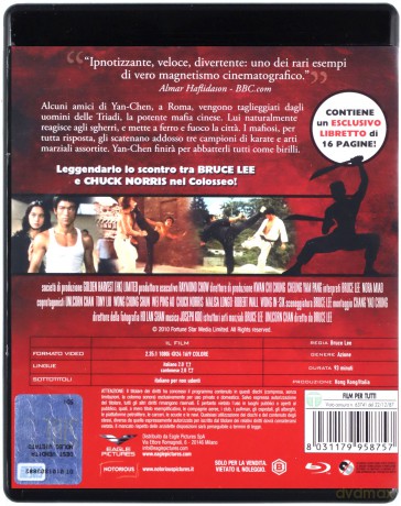 The Way of the Dragon (Droga smoka) [Blu-Ray]+[DVD]